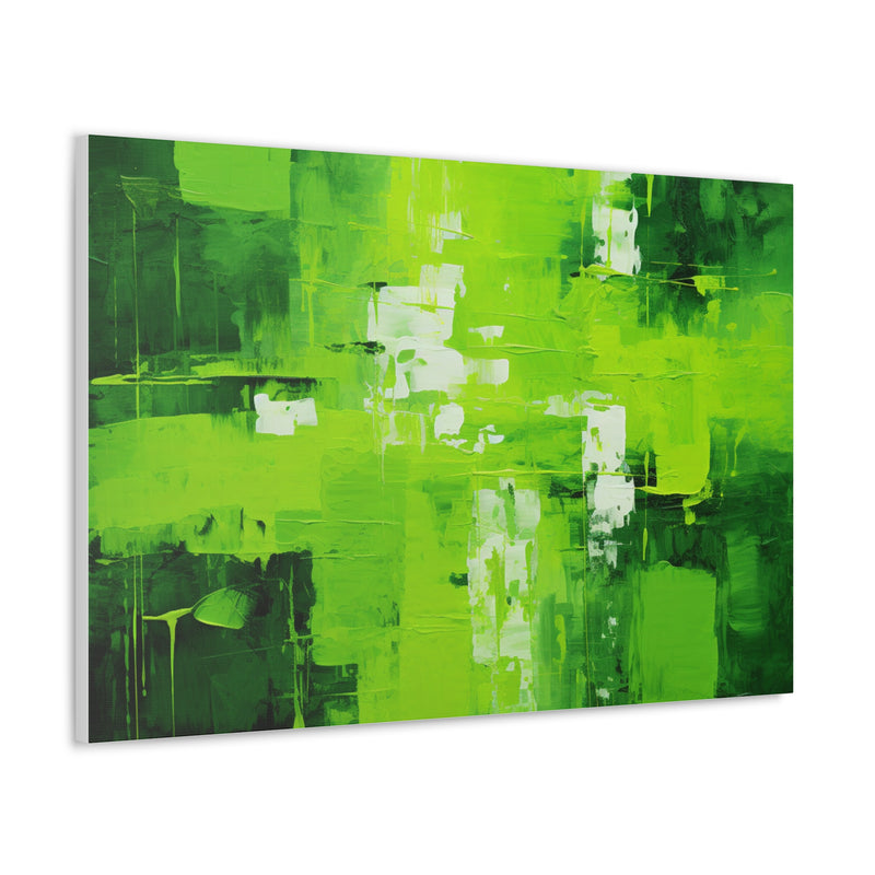 Abstract art color green2 Canvas