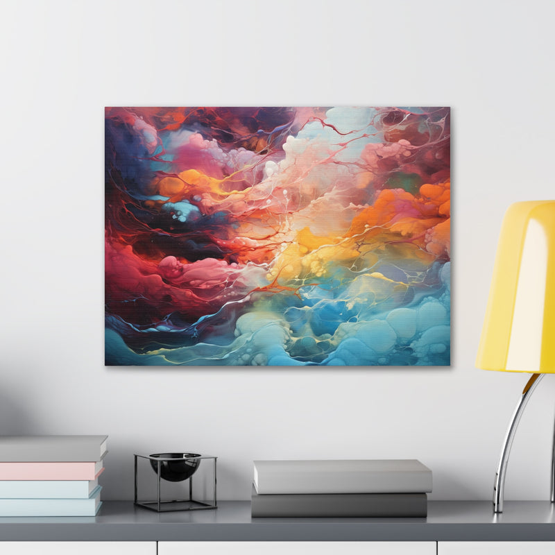 Abstract art color sky3 Canvas