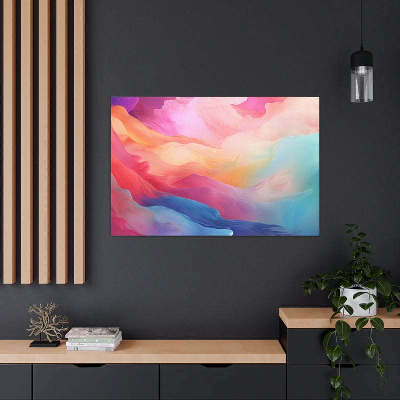 Abstract art color sky Canvas