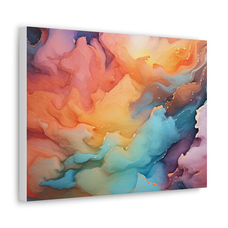 Abstract art color sky2 Canvas
