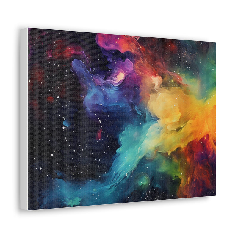 Abstract art color galaxy6 Canvas