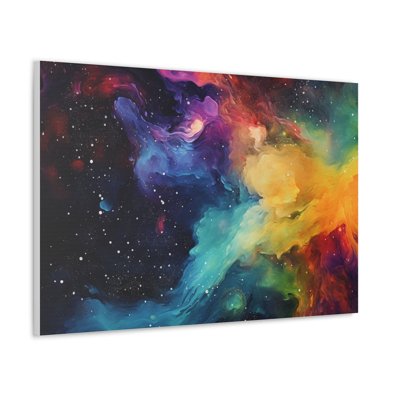 Abstract art color galaxy6 Canvas