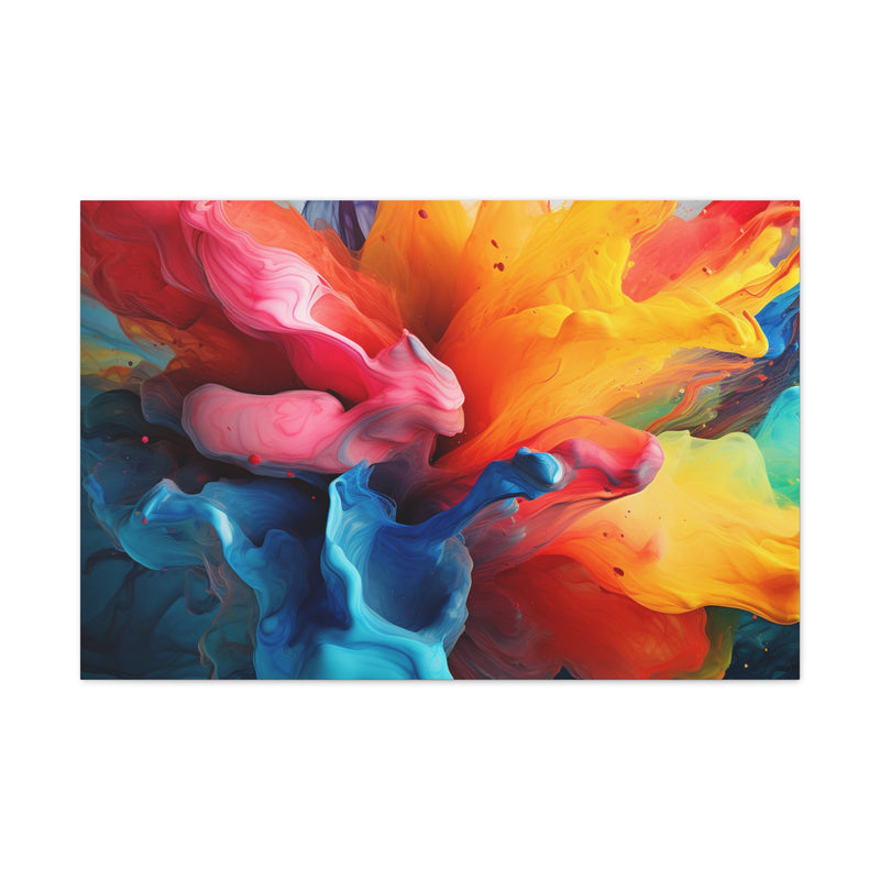 Abstract Multicolor Art Canvas