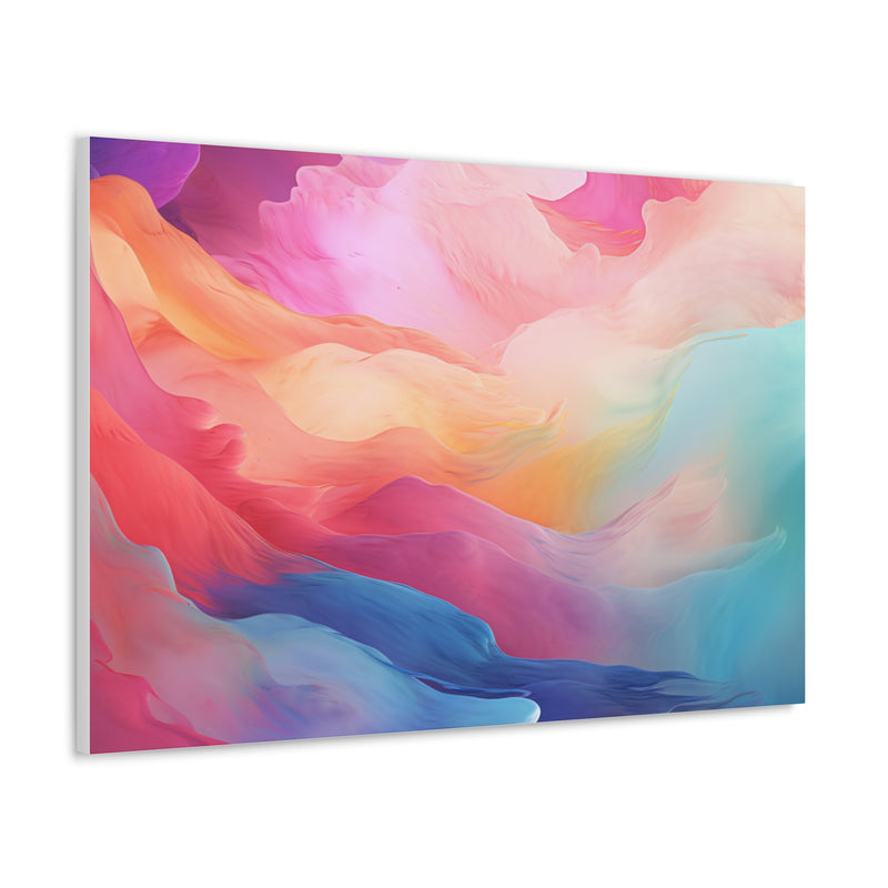 Abstract art color sky Canvas