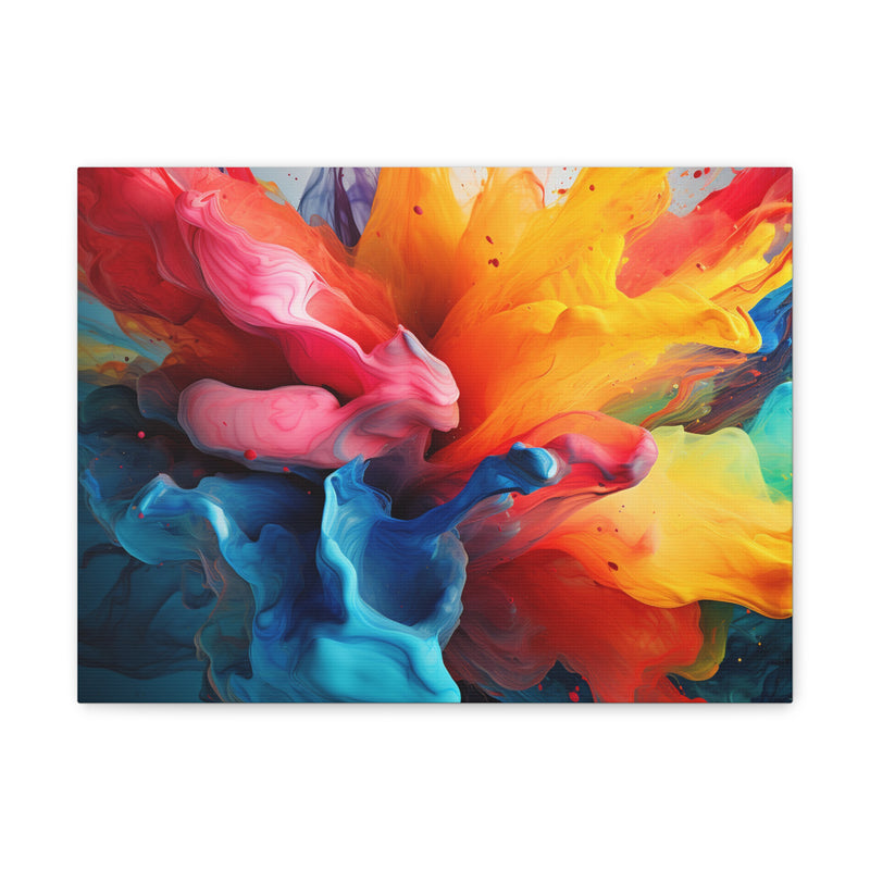Abstract Multicolor Art Canvas